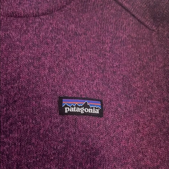 Patagonia size 14 Girls Purple Hooded Zip-Up Jacket